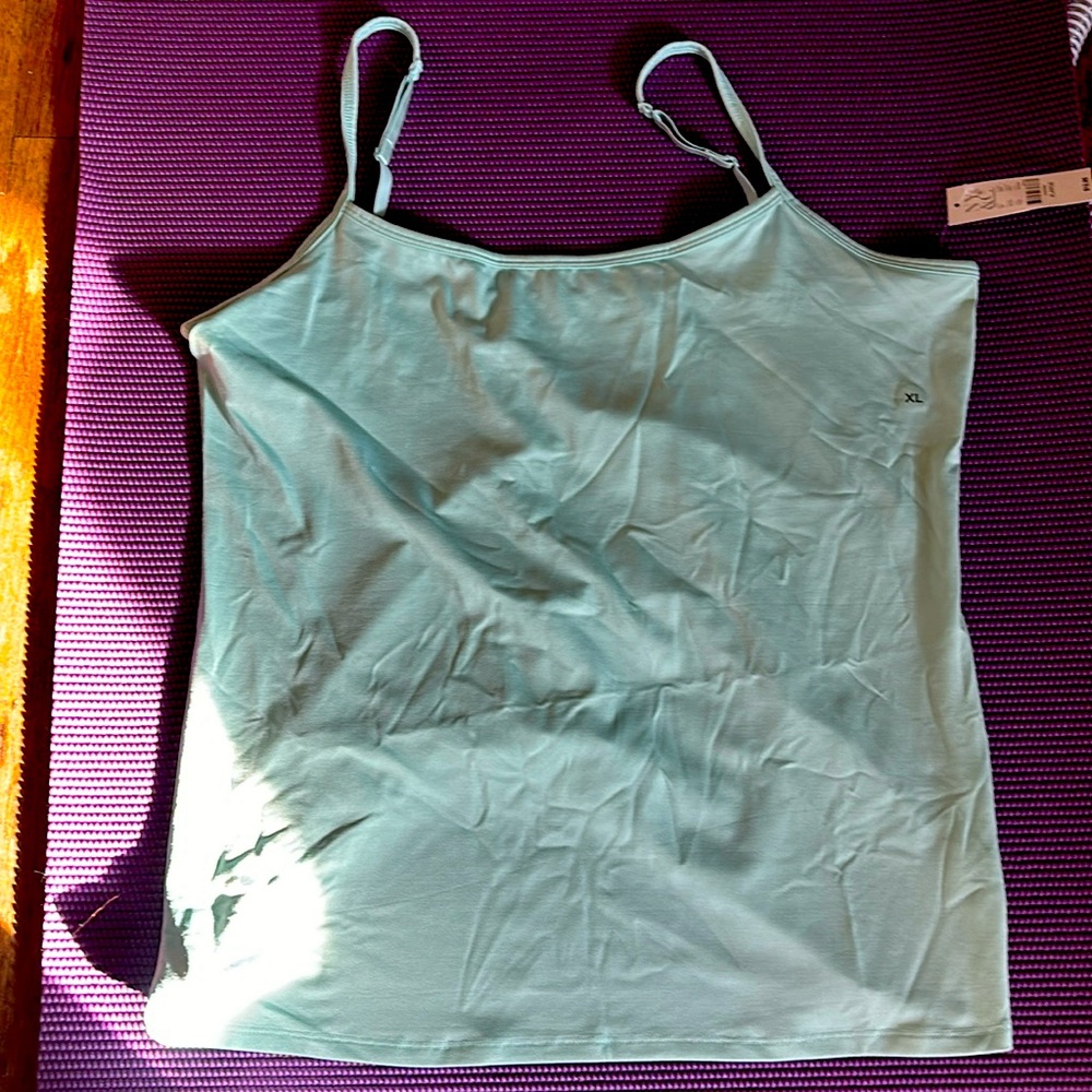 Mint green tank top xl
